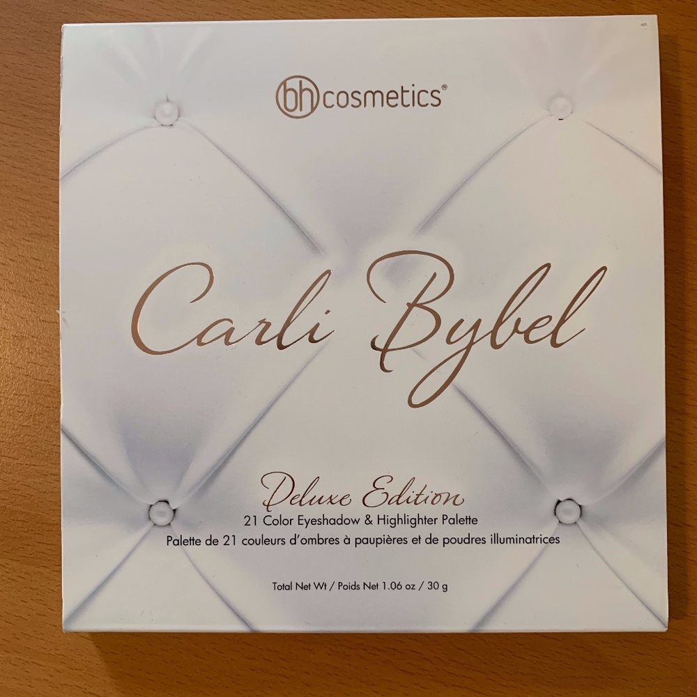 BH Carli Bybel Deluxe Shadow Palette - NIB